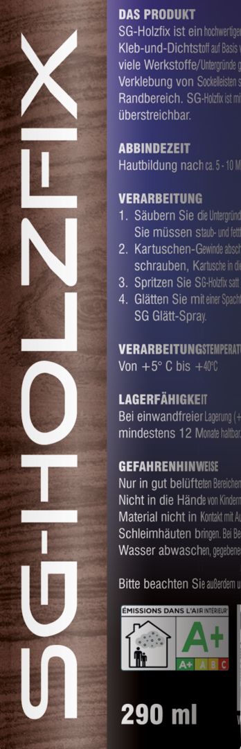 SG-Holzfix -Farbton Transparent/ klar